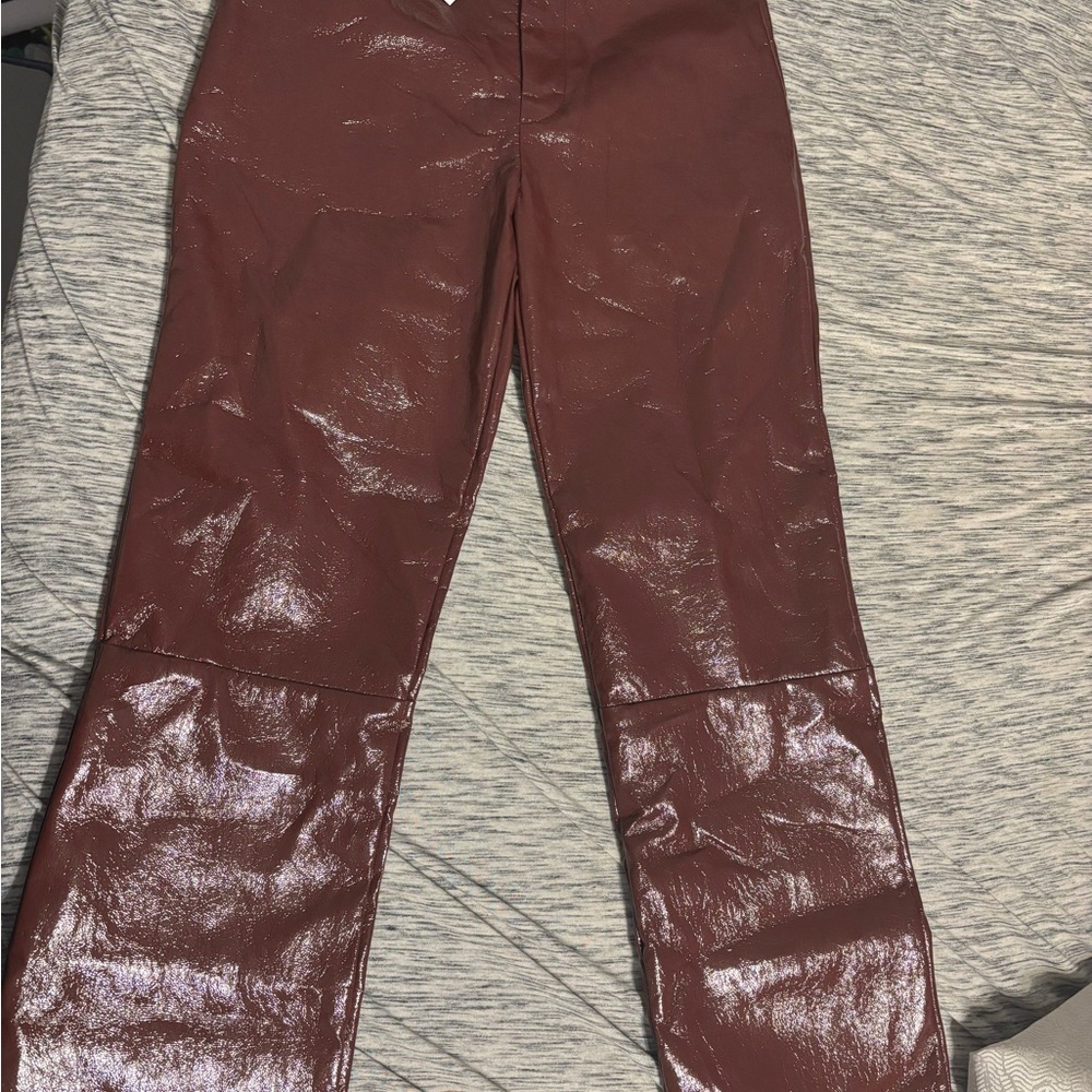 LNA Deep Burgundy Pants